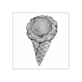 Tampons Encreurs Lafette Cone Crème glacée Scoop Dessert Timbre de  (Impression)