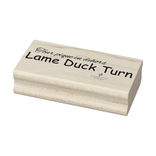 Tampons Encreurs Lame Duck Turn (Tampon)