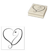 Tampons Encreurs L'amour du lapin (Tamponné)