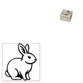 Tampons Encreurs Lapin blanc (Tamponné)