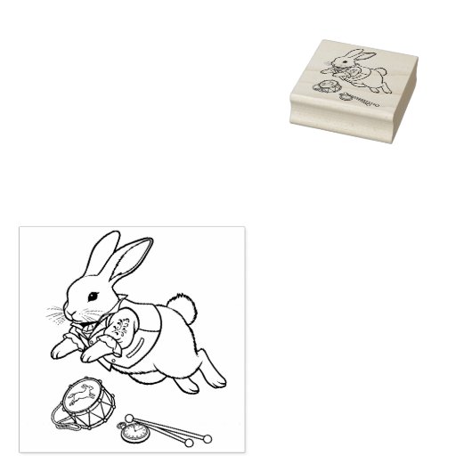 Tampons Encreurs Lapin de conte de fées (Tamponné)