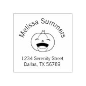 Tampons Encreurs Laughing Halloween Pumpkin Address (Impression)