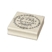 Tampons Encreurs L'avenir M. & Mme Rose Vine Adresse de retour (Tampon)