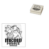 Tampons Encreurs Laze Furr Days - Cute Lazy Cats Design (Tamponné)