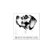 Tampons Encreurs Le chien est l'âme de la chasse (Impression)