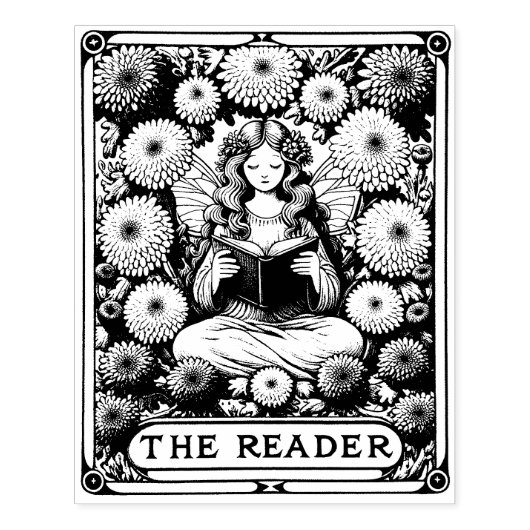 Tampons Encreurs Le Lecteur Tarot Card Fairy (Impression)