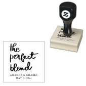 Tampons Encreurs Le Mélange Parfait Mélange manuscrit Script Mariag (Tamponné)