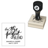 Tampons Encreurs Le Mélange Parfait Mélange manuscrit Script Mariag (Tamponné)