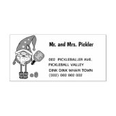 Tampons Encreurs Le pickball de Noël (Impression)