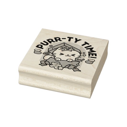 Tampons Encreurs Le temps de la pub ! - Conception de Noël Festive  (Tampon)