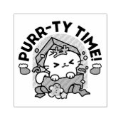 Tampons Encreurs Le temps de la pub ! - Conception de Noël Festive  (Impression)