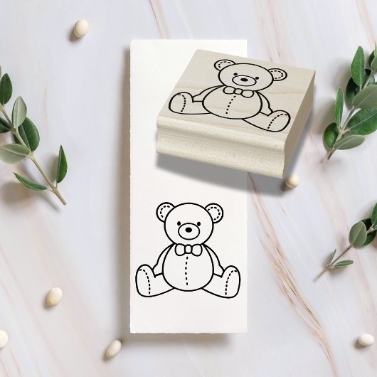 Tampons Encreurs Le Timbre Cosy À Ours En Teddy