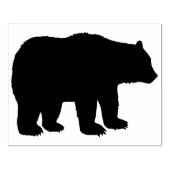 Tampons Encreurs Le Timbre De Silhouette De L'Ours Majestueux (Impression)