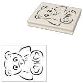 Tampons Encreurs Le Timbre En Caoutchouc Des Ours (Tamponné)