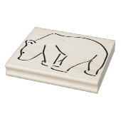 Tampons Encreurs Le Timbre Ours À peine Là (Tampon)