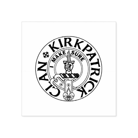 Tampons Encreurs Le timbre parfait CLAN KIRKPATRICK 2x2 (Impression)
