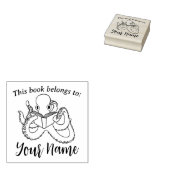 Tampons Encreurs Lecture du livre Octopus (Tamponné)