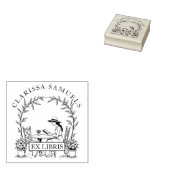 Tampons Encreurs Lecture Femme Jardin Fleurs de table Casquette Ex  (Tamponné)