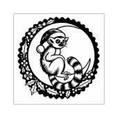 Tampons Encreurs Lemur de Noël (Impression)