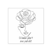 Tampons Encreurs Les femmes ne vous doivent pas étouffer (Impression)