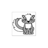 Tampons Encreurs Les mignons animaux de forêt de Skunk Kid's (Impression)