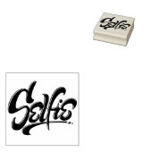 Tampons Encreurs Lettrage impressionnant de Selfie de graffiti de (Tamponné)