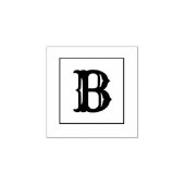 Tampons Encreurs Lettre B 1 Pouce Timbre en caoutchouc (Impression)