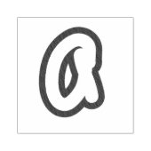 Tampons Encreurs Lettre de timbre initiale (Impression)
