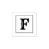 Tampons Encreurs Lettre F 1 Pouce Timbre En Caoutchouc (Impression)