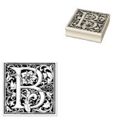 Tampons Encreurs Lettre florale fleurie ornée B (Tamponné)