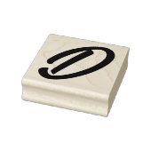 Tampons Encreurs Lettre initiale D monogramme (Tampon)