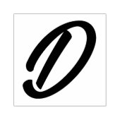 Tampons Encreurs Lettre initiale D monogramme (Impression)