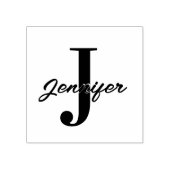 Tampons Encreurs Lettre initiale et nom personnalisé (Impression)