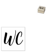 Tampons Encreurs Lettre initiale Monogramme ( vos initiales ) (Tamponné)