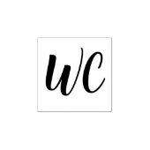Tampons Encreurs Lettre initiale Monogramme ( vos initiales ) (Impression)