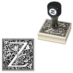 Tampons Encreurs Lettre majuscule Z de William Morris