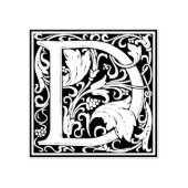 Tampons Encreurs Lettre monogramme décorative D (Impression)