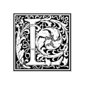 Tampons Encreurs Lettre monogramme décorative L (Impression)