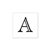 TAMPONS ENCREURS LETTRE MONOGRAPHIQUE CLASSIQUE A 1 POUCE (Impression)