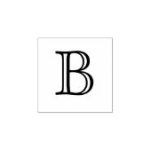 TAMPONS ENCREURS LETTRE MONOGRAPHIQUE CLASSIQUE B 1 POUCE (Impression)