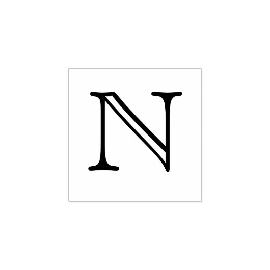 TAMPONS ENCREURS LETTRE MONOGRAPHIQUE CLASSIQUE N 1 POUCE (Impression)