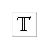 TAMPONS ENCREURS LETTRE MONOGRAPHIQUE CLASSIQUE T 1 POUCE (Impression)