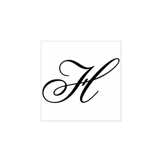 Tampons Encreurs Lettre monographique H Modifier la conception pour (Impression)