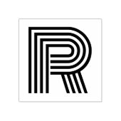 Tampons Encreurs LETTRE MONOTAINE R TITRE EN caoutchouc (Impression)
