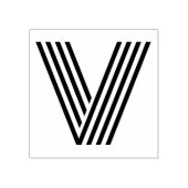 TAMPONS ENCREURS LETTRE MONOTAINE V TITRE EN BOIS (Impression)