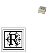 Tampons Encreurs Lettre R monogramme (Tamponné)