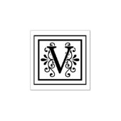 Tampons Encreurs Lettre V Monogramme (Impression)
