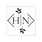 Tampons Encreurs Lettres Monogrammes simples (Impression)