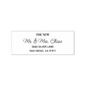 Tampons Encreurs Lettres noires simples et élégantes (Impression)