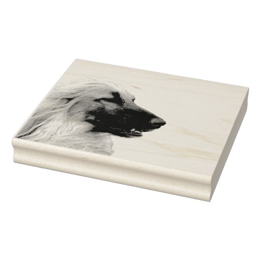 Tampons Encreurs Lévrier afghan (Tampon)